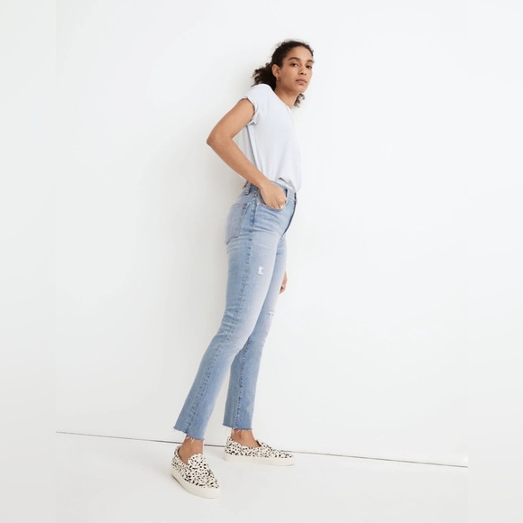 Madewell The Petite Perfect Vintage Jean in Coffey Wash: Worn-In Edition - Picture 2 of 8
